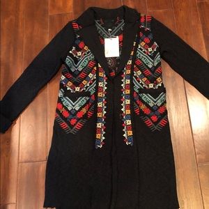 NWT Johnny Was Biya gorgeous embroidered jacket-S